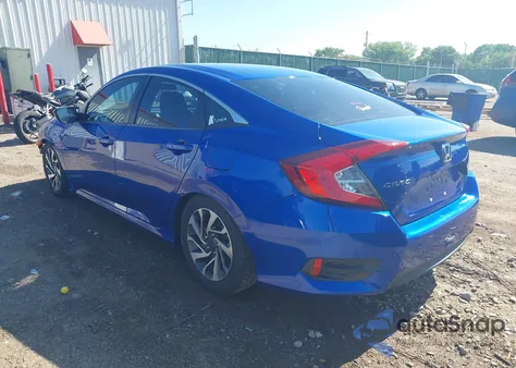 2016 Honda Civic Ex from USA, damaged, VIN 19XFC2F78GE084393